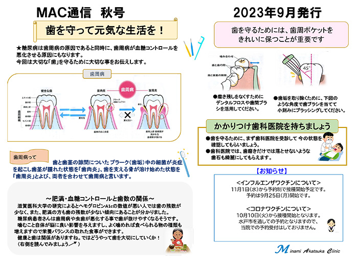 みなみ赤塚クリニック通信